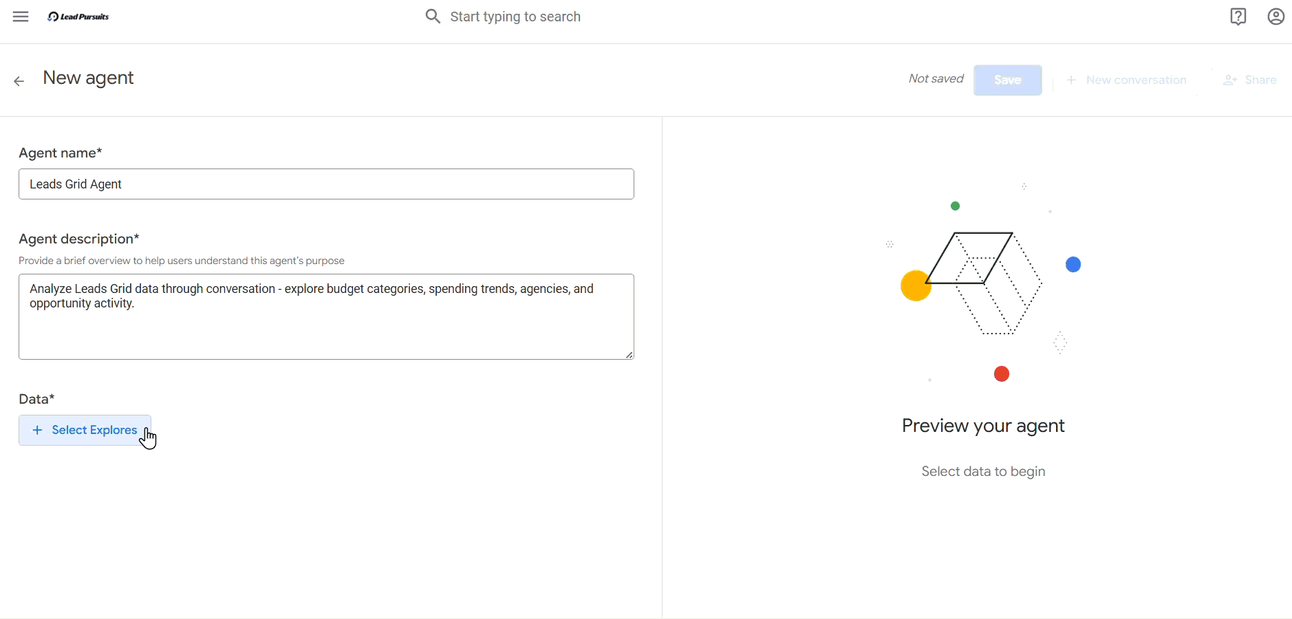 Selecting data sources